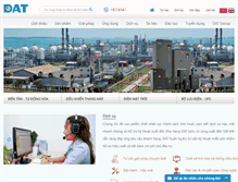 Tablet Screenshot of dattech.com.vn